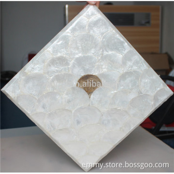 Emmy exterior decorative seashell mosaic wall tiles